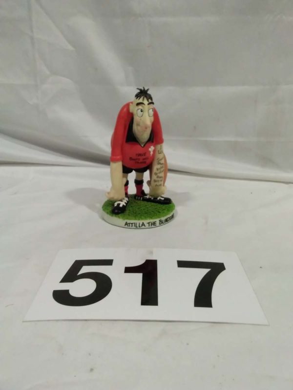 lot 517 Attilla The Blindside Rugby figure Gren Collection - Image 2