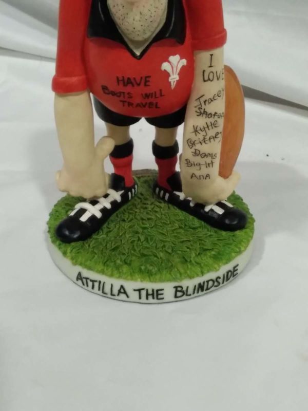 lot 517 Attilla The Blindside Rugby figure Gren Collection - Image 6