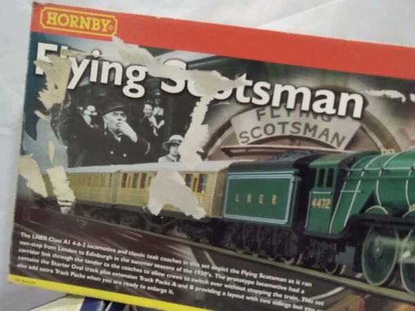 lot 545 2 Hornby train sets ( Both sets missing track) - Image 3