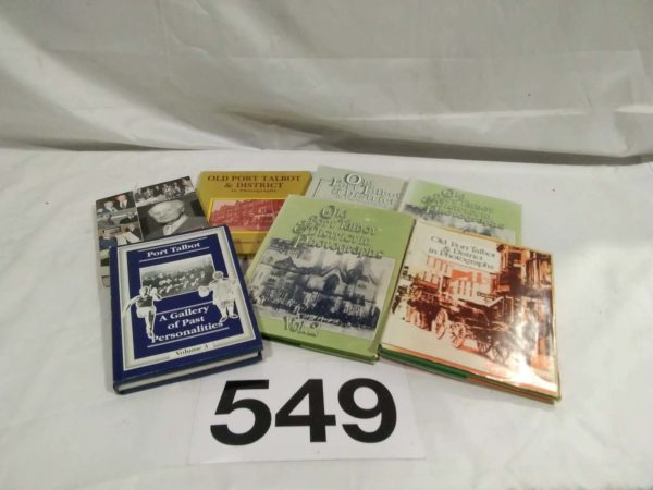 lot 549 port talbot books inc burn and tonic signed book