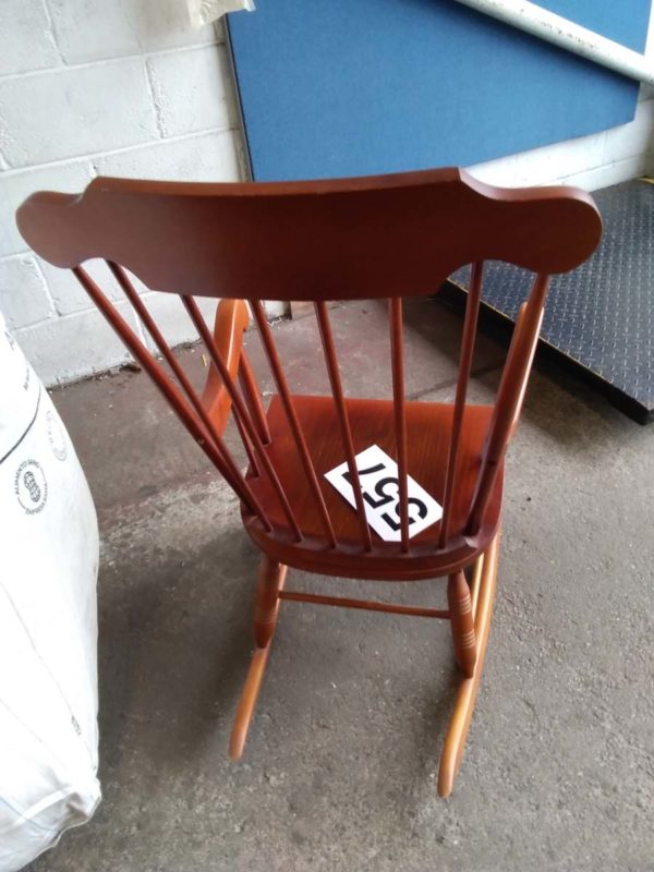 lot 557 rocking chair - Image 2