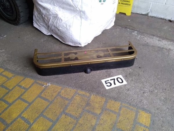 lot 570 fire fender brass & metal