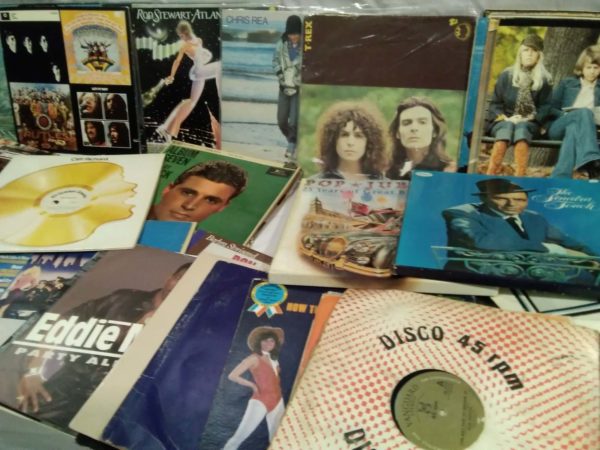 lot 571 box of over 60 LP records inc coloured vinyl - Image 4