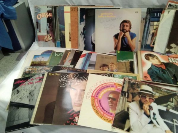 lot 573 box of over 60 LP records inc Jethro Tull - Image 3