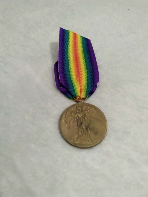 lot 596 WW1 Victory medal H J Prior Royal Engineers