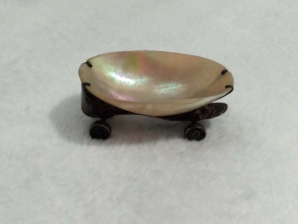 lot 600 unusual vintage sterling silver roller skate pin dish