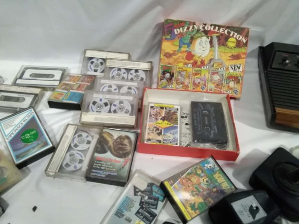 lot 620 retro cassettes inc games, Atari computer system & accessories ( not tested) - Image 5