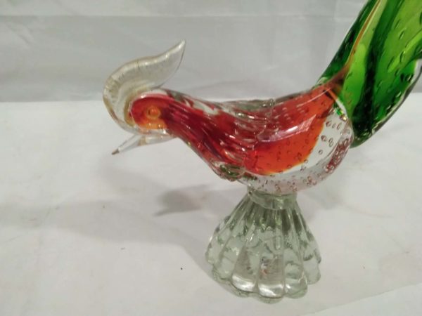 lot 625 Vintage Murano glass bird / cockerel - Image 2