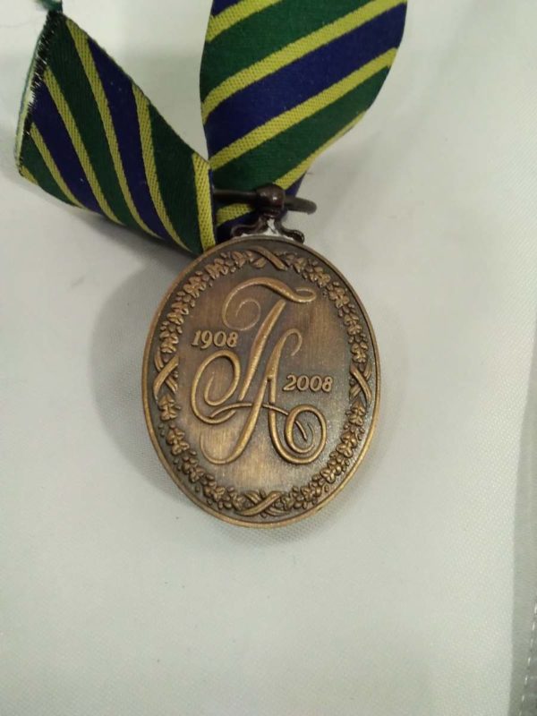 lot 640 Territorial centenary Medal 2008 - Image 3