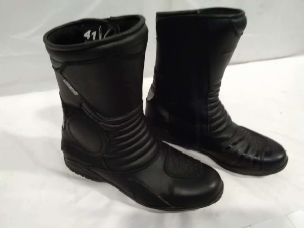 lot 661 waterproof womens size 7 motor cycle boots - Image 2