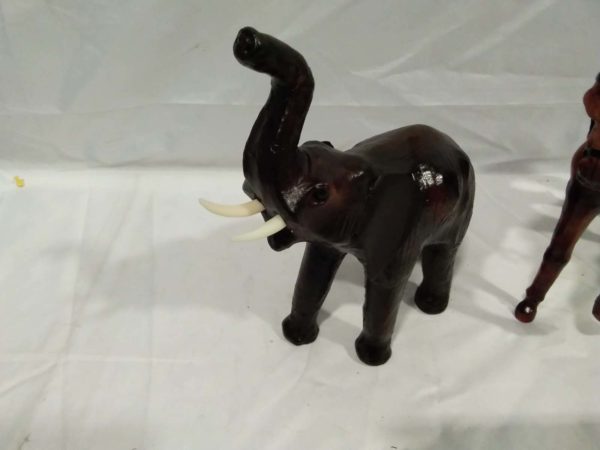 lot 662 Elephant, Horse, Tiger ( possible paper Mache) - Image 3