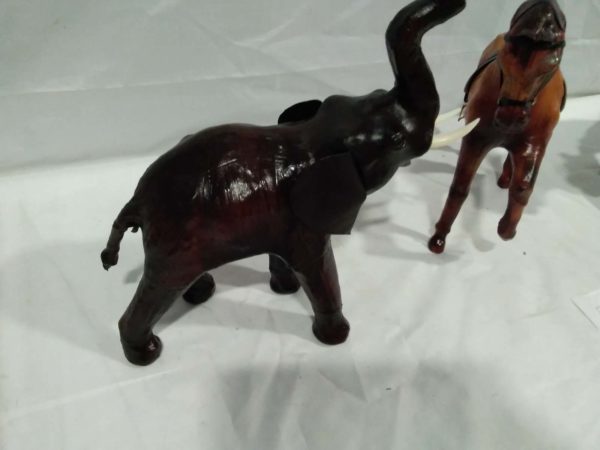 lot 662 Elephant, Horse, Tiger ( possible paper Mache) - Image 8