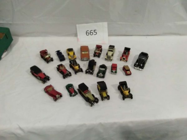 lot 665 quantity of diecast model vehicles inc matchbox & corgi