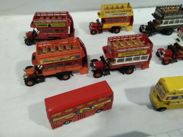 lot 666 quantity of diecast model buses inc Matchbox & Corgi - Image 5