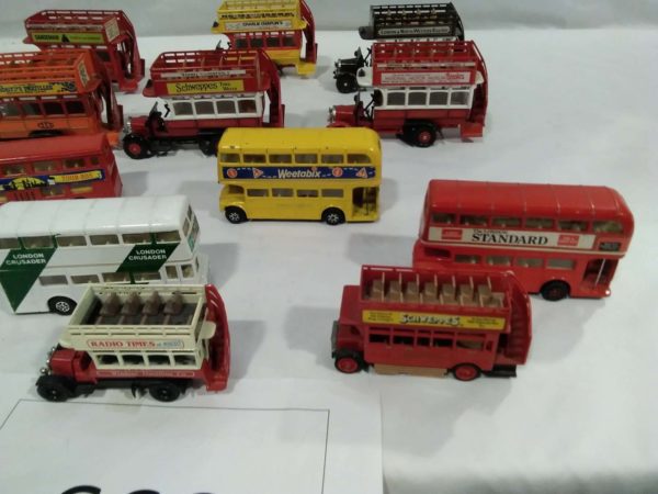 lot 666 quantity of diecast model buses inc Matchbox & Corgi - Image 4