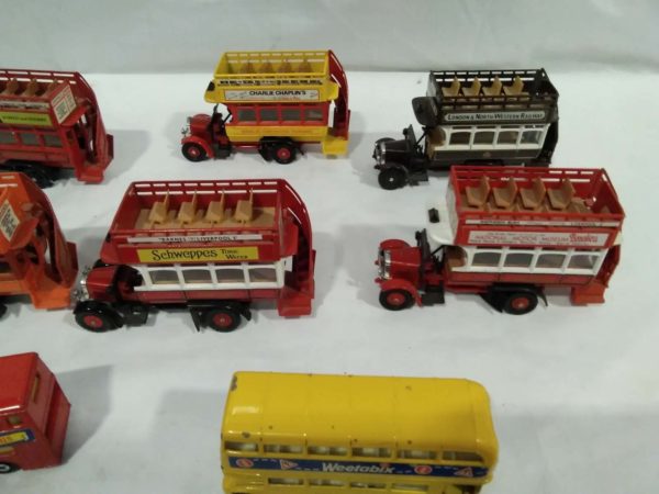 lot 666 quantity of diecast model buses inc Matchbox & Corgi - Image 3