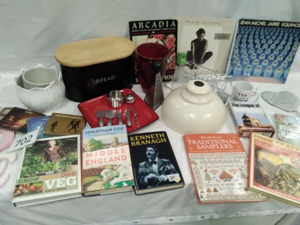 lot 702 house hold items, dvd’s, records, books etc - Image 3