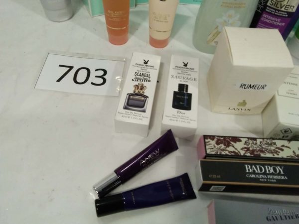 lot 703 Dermol 500, & toiletries, perfumes inc jean Paul Gaultier - Image 4