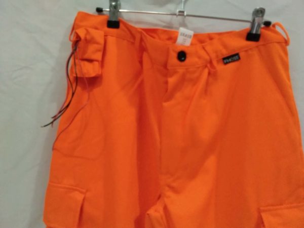 Light reflection High Visibilty Trousers, orange size 36 waist - Image 4