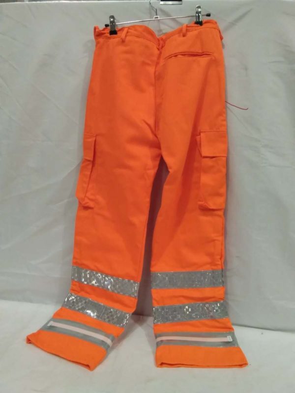 Light reflection High Visibilty Trousers, orange size 36 waist - Image 3