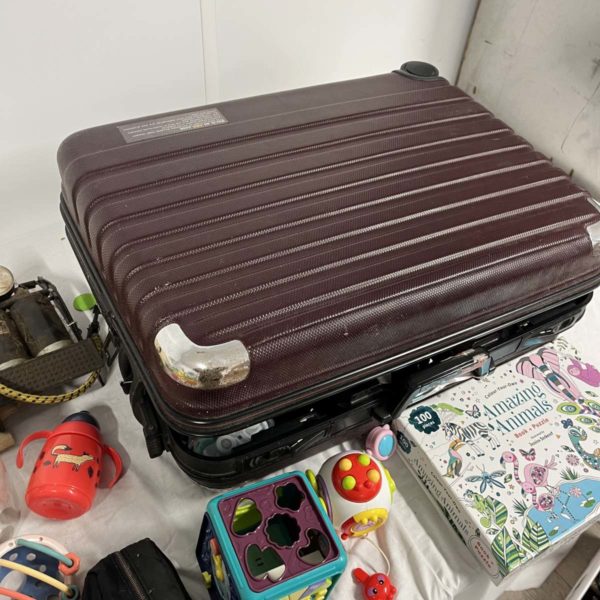 Lot 1021 – Miscellaneous items including suitcase (Fforestfach Collection) - Image 2