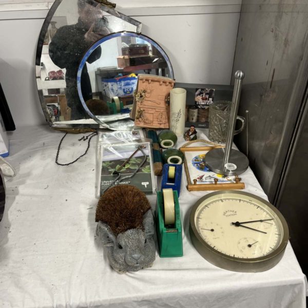 Lot 1040 – Two Vintage Mirrors + Odds (Collection Fforestfach)