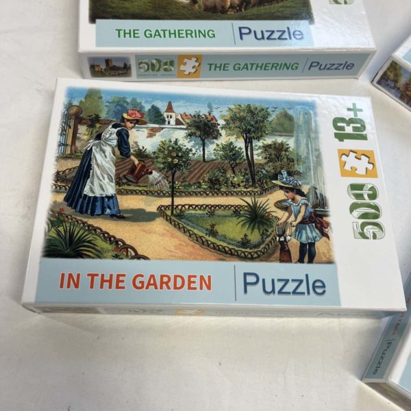 1037 – 500 Piece Jigsaw Puzzles x 4 (Collection Fforestfach) - Image 4