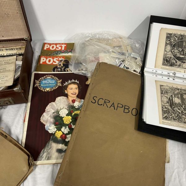 1068 – Scrapbooks + Royalty Ephemera (Collection Fforestfach) - Image 4