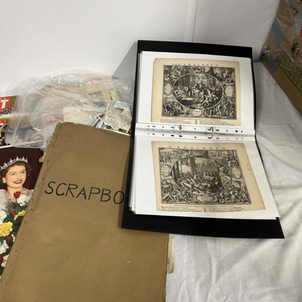 1068 – Scrapbooks + Royalty Ephemera (Collection Fforestfach) - Image 3