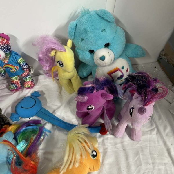 1072 – Collectable Soft Toys Including My Little Pony + Care Bears  (Fforestfach Collection) - Image 3