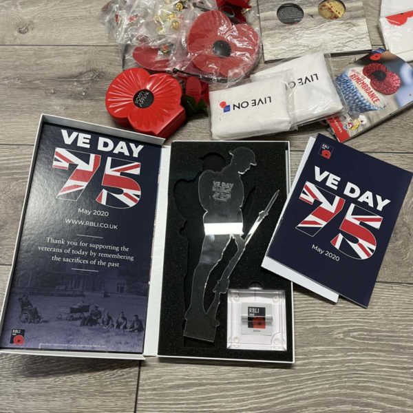 Collection Of VE Day Badges + Memorabilia  (Fforestfach Collection) - Image 5