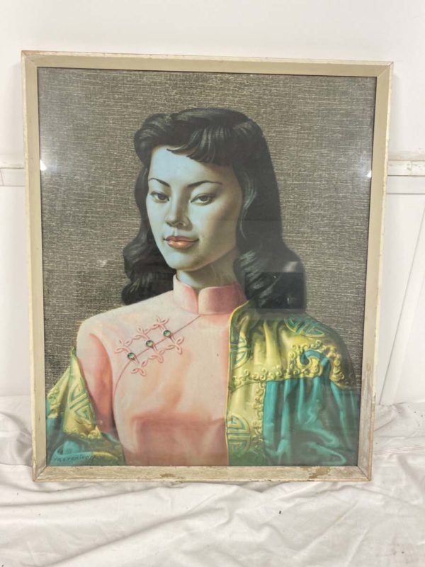 DD2004-VLADIMIR TRETCHIKOFF VINTAGE PICTURE MISS WONG