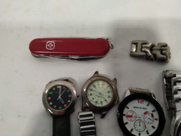 lot 169 watches, watch faces, penknife, electronic organiser - Image 3