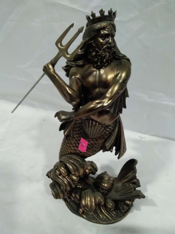 lot 177 figure of Poseidon 12.5″ - Image 2