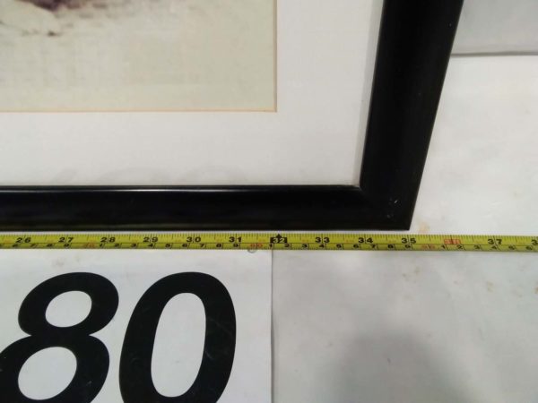 lot 180 framed samuiri warrior print - Image 3