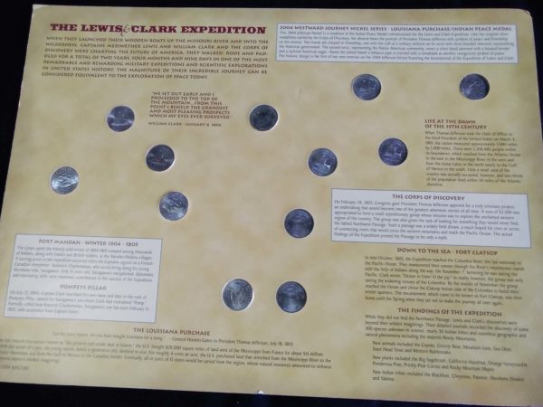 lot 186 Lewis & Clark Expedition American coin set - Image 2