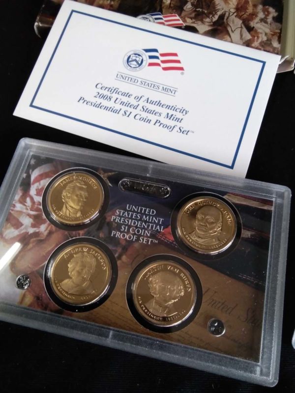 lot 200 2007 & 2008 United State presidential $1 coin proof sets - Image 4