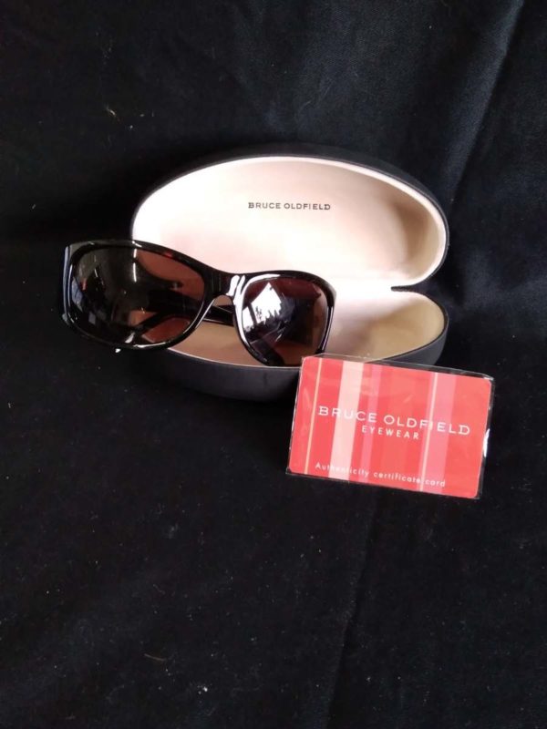 lot 201 cased Bruce Oldfield sunglasses