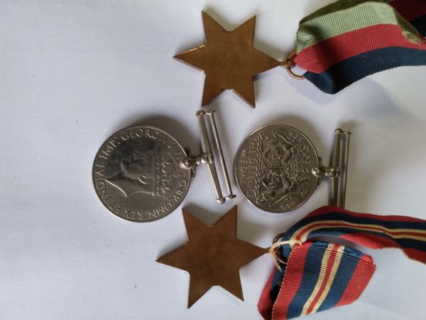 lot 205 group of 4 WW2 medals - Image 3