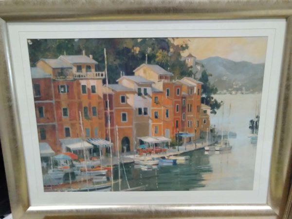 lot 226 6 large framed pictures - Image 8