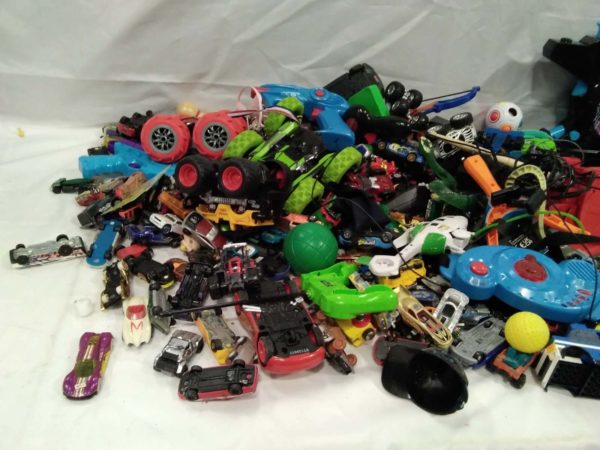 lot 231 mixed toy’s, model cars & wellies size 13 - Image 2