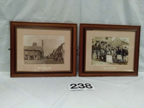 lot 238 Dinas Brass band, Bridgend square framed pictures - Image 2