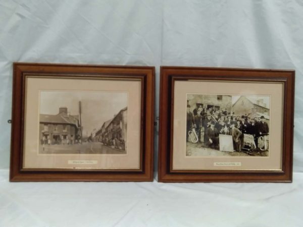 lot 238 Dinas Brass band, Bridgend square framed pictures