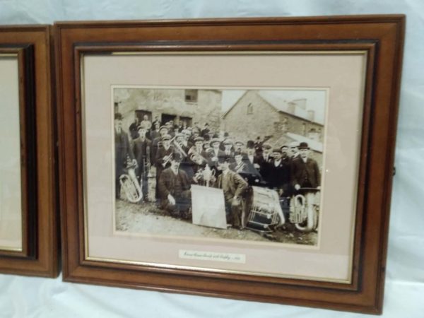 lot 238 Dinas Brass band, Bridgend square framed pictures - Image 4