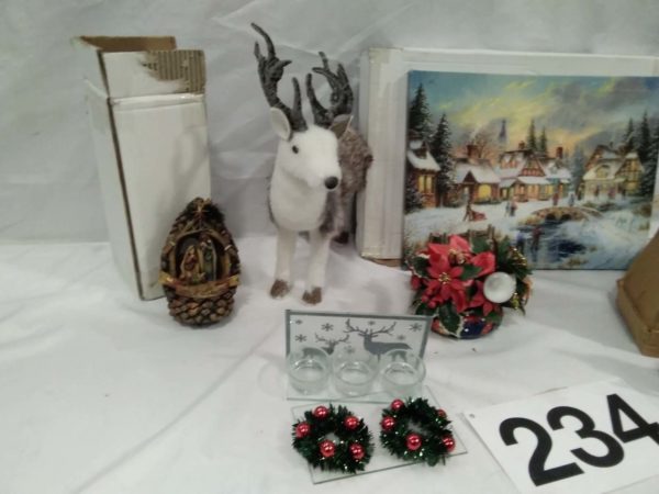 lot 234 Christmas ornaments & decorations - Image 12