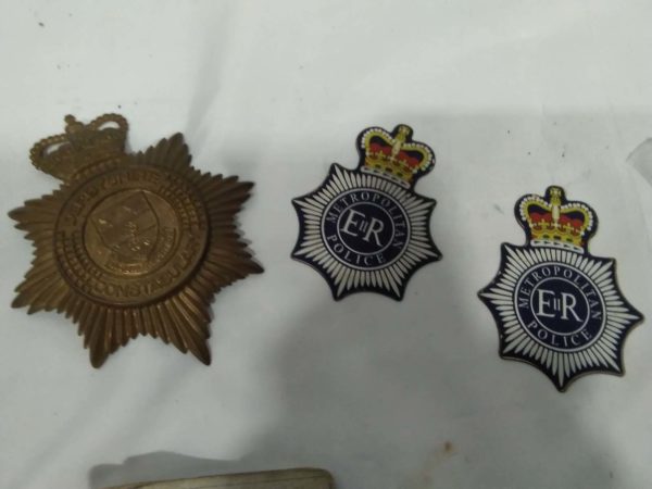 lot 255 police badges, etc - Image 3