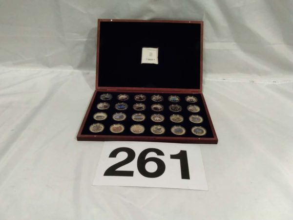 lot 261 complete boxed set of ‘Titanic’ coins in presentation case - Image 2