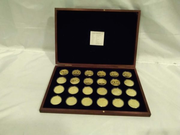 lot 262 complete boxed set of ‘Most Expensive  Coins of the World’  in presentation case - Image 8