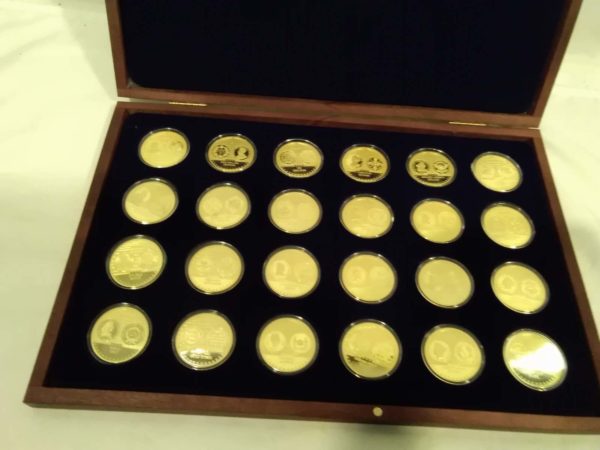 lot 262 complete boxed set of ‘Most Expensive  Coins of the World’  in presentation case - Image 6