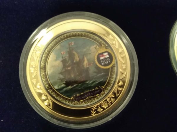 lot 267 complete boxed set of ‘Ships of the Royal Navy’  in presentation case - Image 3